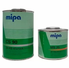 MIPA, Лак акриловый стойкий к царап., 2К-HS-Klarlack CS90, 1 л + 0,5 л